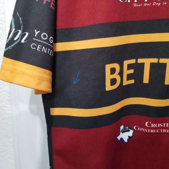 AB Pro Bike Cycling Jersey Zip Front 3 Pouches Short Sleeve Size 3XL - Picture 7 of 8